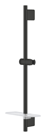 Bara dus fix Grohe 266022430, 630 mm, 78 mm, universal, suport dus reglabil, pe perete, abs, bara de dus, Negru [2]