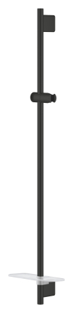 Bara dus fix Grohe 266032430, 930 mm, 78 mm, universal, suport dus reglabil, pe perete, abs, bara de dus, Negru [2]