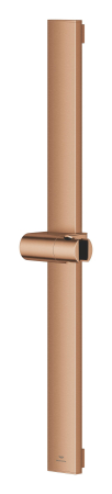 Bara dus Grohe 101673DL00, SPA AQUA, aparenta, 600 mm, metal, mat, cupru [2]