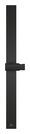 Bara dus Grohe 101673KF00, SPA AQUA, aparenta, 600 mm, metal, mat, negru [1]