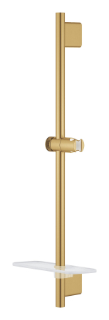 Bara dus Grohe 26602GN0, 630 mm, 78 mm, universal, suport dus reglabil, pe perete, metal, plastic, Auriu [1]