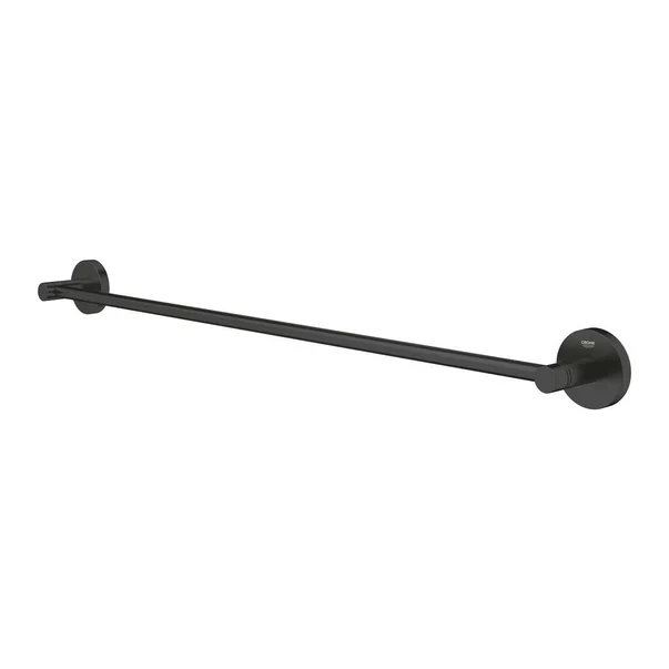 Accesorii baie - Bara portprosop negru mat Grohe Essentials 60 cm