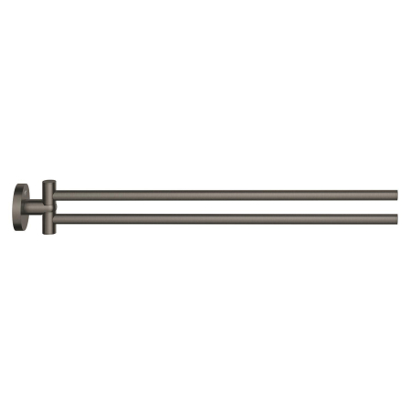 Bara prosop dubla Grohe 41183AL0, Start, aparenta, 440 mm, pivotanat, metal, mat, grafit [1]