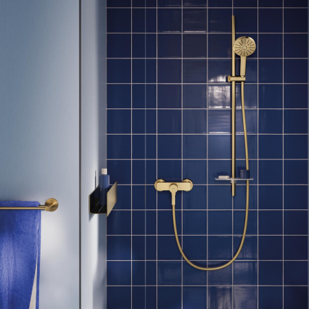 Bara prosop dubla Grohe 41203GN0, Start, 600 mm, meta, mat, auriu [3]