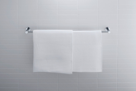 Bara prosop Duravit 0099231000, D-Code, tip instalare pe perete, design modern, fixare sigura, crom [4]