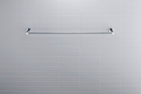 Bara prosop Duravit 0099231000, D-Code, tip instalare pe perete, design modern, fixare sigura, crom [1]