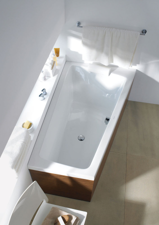 Bara prosop Duravit 0099231000, D-Code, tip instalare pe perete, design modern, fixare sigura, crom [6]