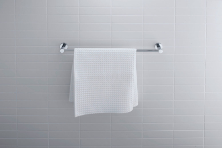 Bara prosop Duravit 0099241000, D-Code, tip instalare pe perete, design modern, fixare sigura, crom [3]
