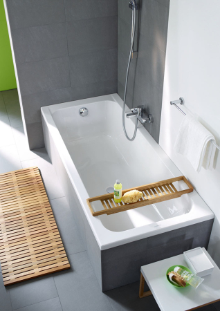 Bara prosop Duravit 0099241000, D-Code, tip instalare pe perete, design modern, fixare sigura, crom [5]