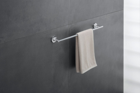 Bara prosop Duravit 0099421000, Starck T, tip instalare pe perete, design modern, fixare sigura, crom [3]
