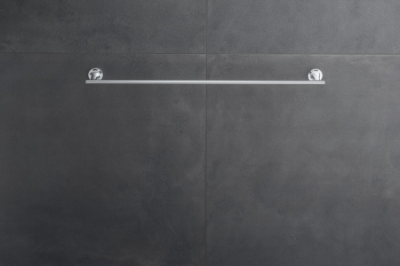 Bara prosop Duravit 0099431000, Starck T, tip instalare pe perete, design modern, fixare sigura, crom [2]
