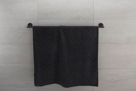 Bara prosop Duravit 0099434600, Starck T, tip instalare pe perete, numar orificii instalare 2, negru [5]