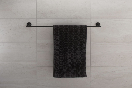 Bara prosop Duravit 0099434600, Starck T, tip instalare pe perete, numar orificii instalare 2, negru [4]