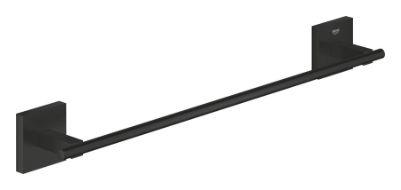 Accesorii baie - Bara prosop Grohe 409872430, 560 mm, 60 mm, 2 orificii instalare, 1 rafturi, pe perete, metal, Negru