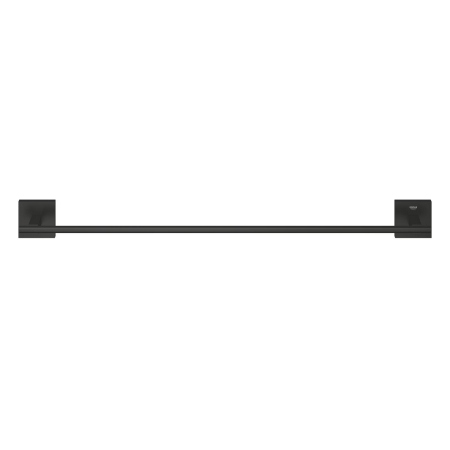 Bara prosop Grohe 410892430, 600 mm, 60 mm, 2 orificii instalare, 1 rafturi, pe perete, metal, Negru [2]