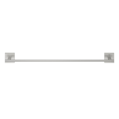 Bara prosop Grohe 41089DC0, Start Cube, pe perete, 600 mm, metal, mat, otel satinat [1]