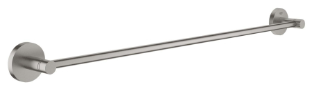 Cuiere si suporturi prosoape - Bara prosop Grohe 41178DC0, Start, pe perete, 600 mm, metal, mat, otel satinat