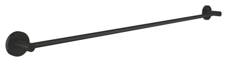 Accesorii baie - Bara prosop Grohe 411872430, 850 mm, 60 mm, 2 orificii instalare, 1 rafturi, pe perete, metal, Negru
