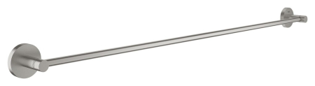 Cuiere si suporturi prosoape - Bara prosop Grohe 41187DC0, Start, pe perete, 800 mm, metal, mat, otel satinat