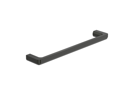 Baie - Bara prosop Roca A817029CN0, Tempo, tip instalare pe perete, numar orificii instalare 2, elemente fixare ascunse, negru