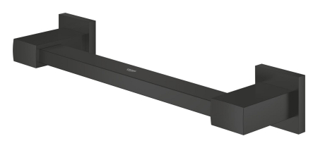 Bara sustinere Grohe 410942430, 354 mm, 81 mm, 2 orificii instalare, pe perete, metal, elemente fixare ascunse, Negru [1]