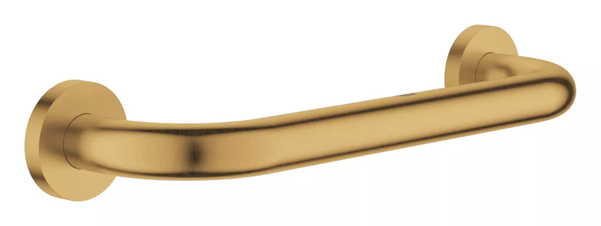 Bara sustinere Grohe Essentials, 350 mm, pe perete, metal, mat, auriu, 40421GN1 [0]
