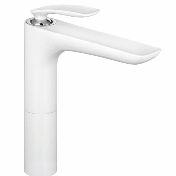 Baterii sanitare - Baterie alba lavoar inalta Kludi Balance 272