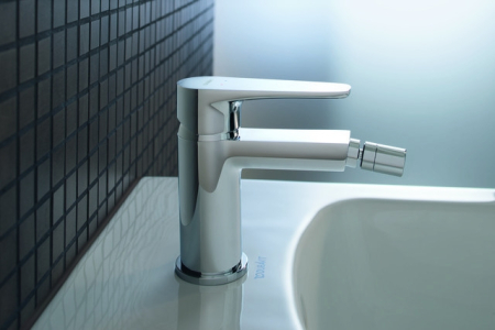 Baterie bideu Duravit A12400011010, A.1, tip comanda monocomanda, marime s, tip instalare pe bideu, crom [1]