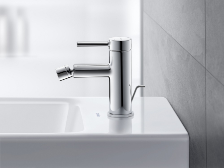 Baterie bideu Duravit CE2400001010, Circle, tip comanda monocomanda, marime m, tip instalare pe bideu, crom [1]
