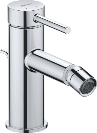 Baie - Baterie bideu Duravit CE2400001010, Circle, tip comanda monocomanda, marime m, tip instalare pe bideu, crom