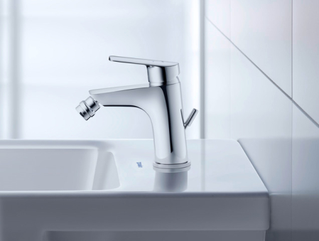 Baterie bideu Duravit N12400001010, DuraStyle, tip comanda monocomanda, marime m, tip instalare pe bideu, crom [5]