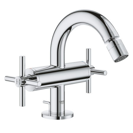 Baterii bideu si dus igienic - Baterie bideu Grohe 24027003, 28 mm, 1 bar, 34 mm, 167 mm, 126 mm, 575 mm, 1 orificii instalare, Crom