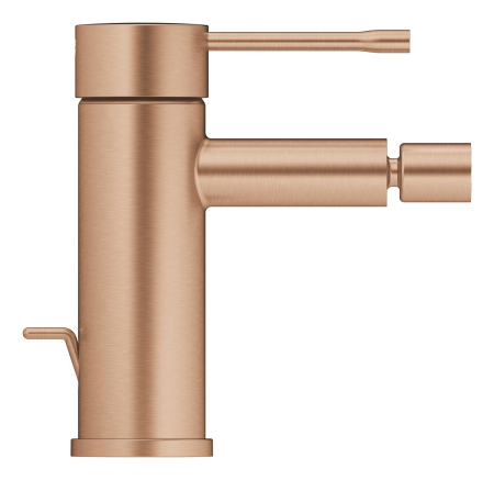 Baterie bideu Grohe 24178DL1, Essence, S, 147 mm, ventil, mat, cupru [1]