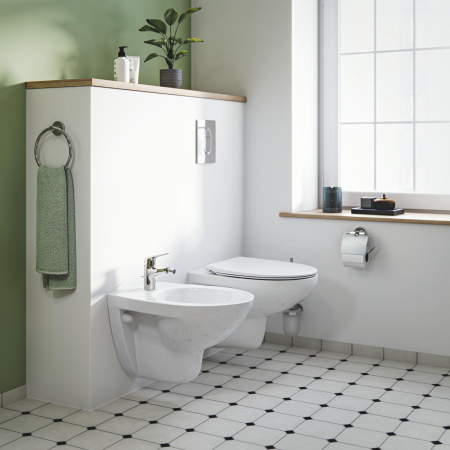 Baterie bideu Grohe 24332001, 28 mm, 0.7 bar, 35 mm, 146 mm, 111 mm, 414 mm, 1 orificii instalare, Crom [3]