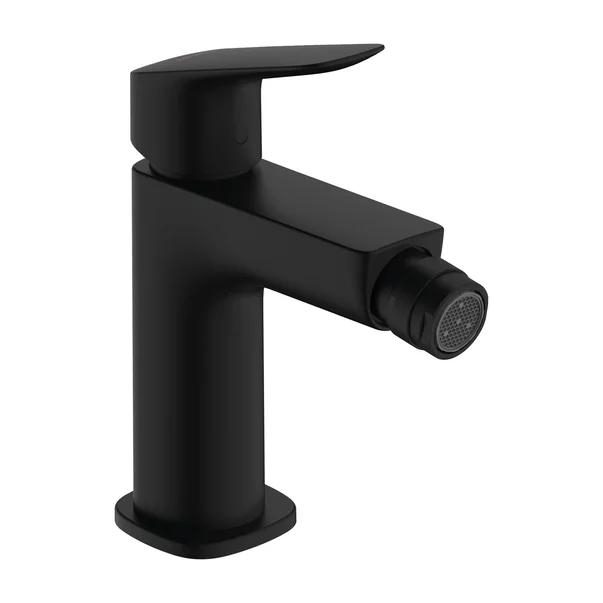 Baterii bideu si dus igienic - Baterie bideu Hansgrohe Logis 110 monocomanda negru mat