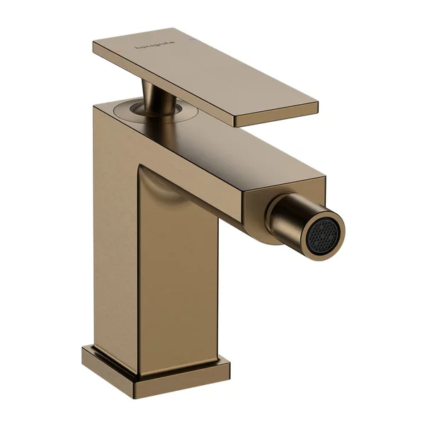 Baterii bideu si dus igienic - Baterie bideu Hansgrohe Tecturis E monocomanda bronz periat