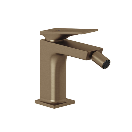 Baterii sanitare - Baterie bideu Kludi, Decus, cu ventil cu tijă, brushed bronz