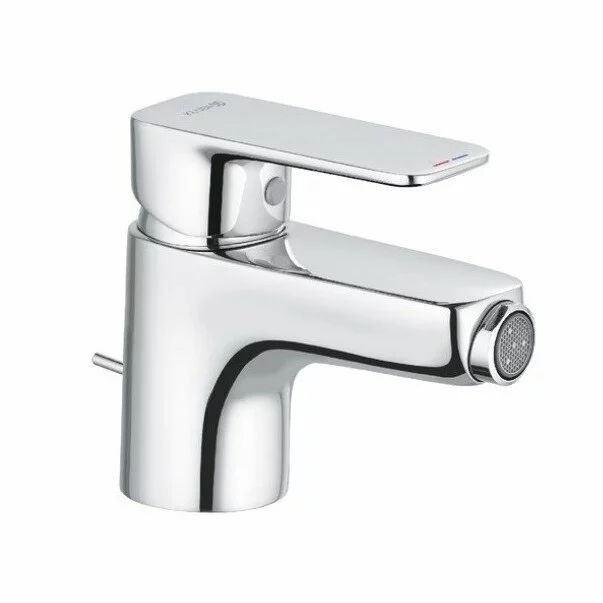 Baterii sanitare - Baterie bideu Kludi Pure&Style cu ventil metalic pop-up