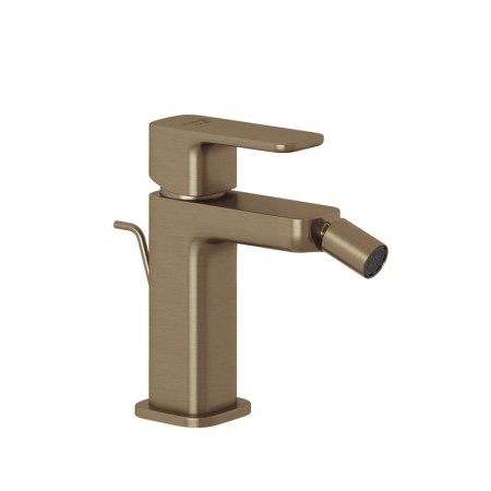 Baterii sanitare - Baterie bideu Kludi, Renon, cu ventil cu tijă, brushed bronz