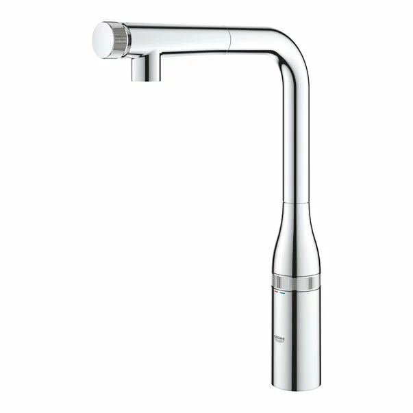 Baterie bucatarie cu dus extractibil Grohe Essence SmartControl crom [4]