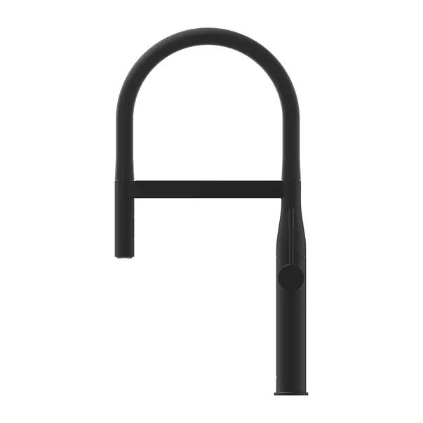 Baterie bucatarie cu pipa flexibila Grohe Essence negru mat Phantom Black [2]