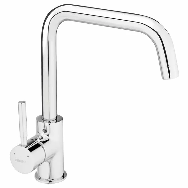 Bucatarie - Baterie bucatarie cu pipa lebada crom Ferro Ratio