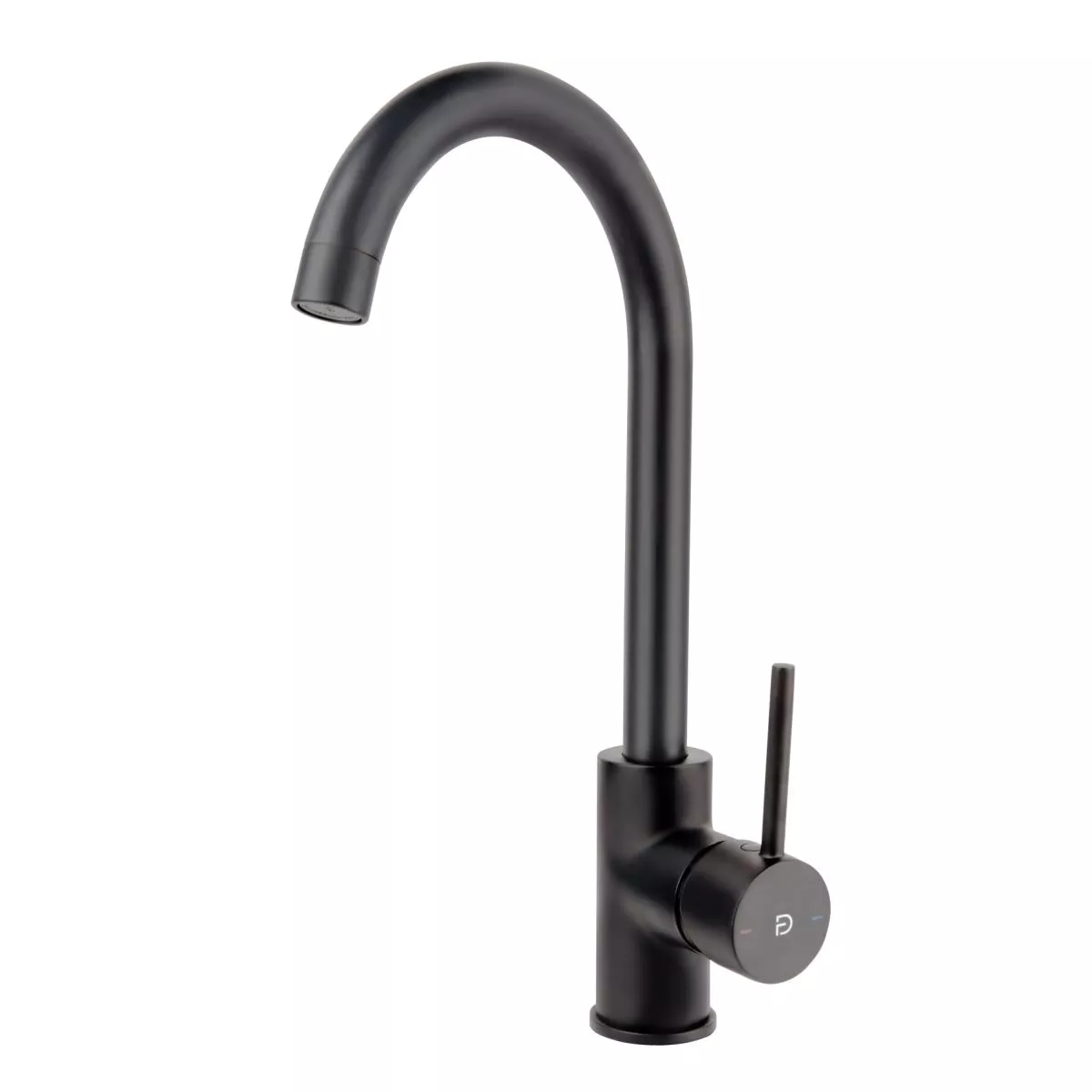 Bucatarie - Baterie bucatarie Fdesign Avanza, inalta, tip C, mat, negru, FD1-A06-4-22