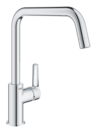 Baterie bucatarie Grohe 1012420000, 0.6 bar, 310 mm, 228 mm, 1 orificii instalare, 1 sprayuri, 150 unghi pivotare, Crom [2]