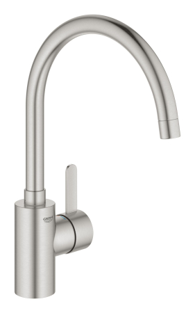 Baterii bucatarie - Baterie bucatarie Grohe 30431DC0, 1 bar, 354 mm, 224 mm, 1 orificii instalare, 1 sprayuri, Otel satinat