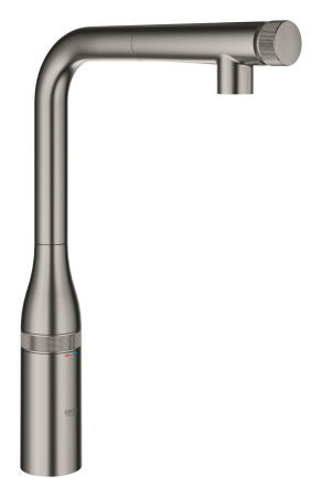 Baterii bucatarie - Baterie bucatarie Grohe 30444AL0, 1 bar, 366 mm, 199 mm, 1 orificii instalare, 1 sprayuri, 180 unghi pivotare, Grafit