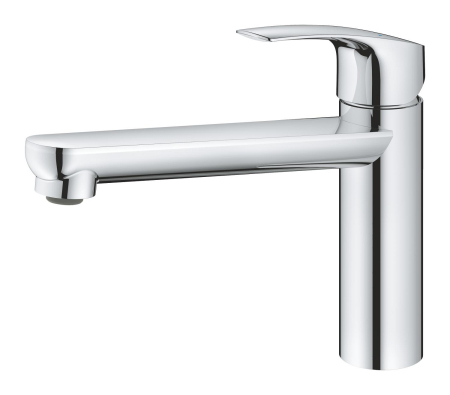 Baterie bucatarie Grohe 30464000, Via, tip comanda monocomanda, marime medie, forma pipa tip l, crom [2]