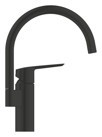 Baterie bucatarie Grohe 304692430, 0.8 bar, 339 mm, 183 mm, 1 orificii instalare, 1 sprayuri, 360 unghi pivotare, Negru [1]