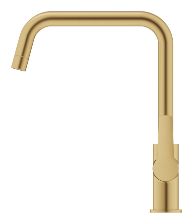 Baterie bucatarie Grohe 30470GN0, Start, inalta, tip U, mat, auriu [1]
