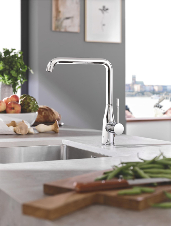 Baterie bucatarie Grohe 30505000, 1 bar, 300 mm, 220 mm, 1 orificii instalare, 1 sprayuri, 360 unghi pivotare, Crom [1]